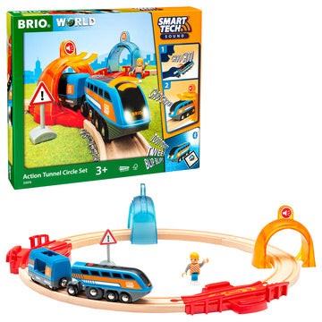 Set trenulet cu tehnologia NFC BRIO, 3+ ani foto
