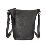 Cumpara ieftin Geanta de dama, Lorien GT3215, piele naturala, Negru