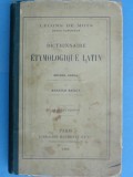 Dictionnaire etymologique latin - Michel Bailly