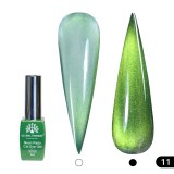 Cumpara ieftin Oja Semipermanenta Neon Party Cat Eye Global Fashion 8ml #011 Unghii Neon Vibranta Efect 3D Durabila