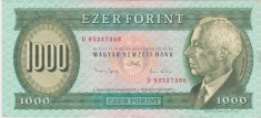 UNGARIA 1000 FORINT FORINTI 1993 VF foto