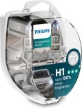 Set 2 becuri Philips H1 X-tremeVision Pro150 (+150% lumina) 12V 55W 12258XVPS2