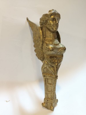 Heruvim - ornament victorian din bronz foto