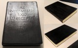 1935 CARTE VECHE de BUCATE 1000 de Retete Noi ale Gurmandului 225 pag Bucatarie Lb Maghiara Legatura Intergral Piele AZ &Iacute;NYESMESTER EZER UJ RECEPTJEB