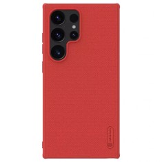 Husa Nillkin pentru Galaxy S24 Ultra, Frosted Series, PVC, Rosu