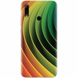 Husa silicon pentru Huawei P Smart 2019, 3D Multicolor Abstract Lines