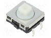 Microintrerupator 12x12mm, OFF-(ON), SPST-NO, OMRON OCB - B3W4050S