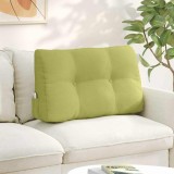 vidaXL Perna pentru spate Verde deschis 80 x 24 x 50 cm țesătură 42014422