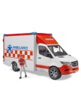 Sprinter Bruder Mb Ambulance W/driver (br2676)