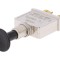 Comutator Push-Pull 75A 12VDC Roșu fără Iluminare