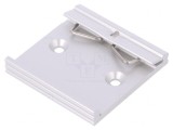 M&acirc;ner Aluminiu 50mm pentru Șină DIN TS35