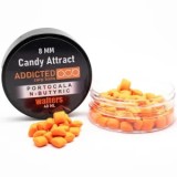 Wafters Addicted Carp Baits Pillow Candy Attract, Portocala &amp; N-Butyric, Portocaliu, 8mm, 40ml