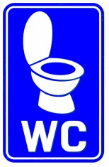 wc sign wc foto