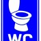wc sign wc