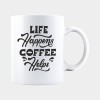 Cana alba personalizata LIFE HAPPENS COFFEE HELPS, INOVATIX&reg;. 330ml, Oem