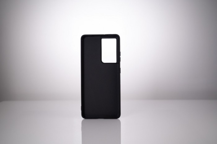 Husa Samsung Galaxy S21 Ultra Spacer, negru, grosime 1.5mm, material flexibil TPU &quot;SPPC-SM-GX-S21U-TPU&quot;