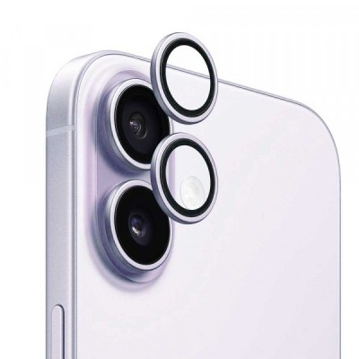 Folie de protectie Camera Spate Anank AR pentru Apple iPhone 17, Sticla Securizata, Mov foto