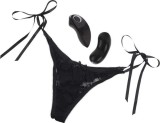 Bikini Vibrator Little Black Thong