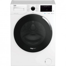 Masina de spalat rufe Beko WUE8746N, 8 kg, 1400 RPM, Clasa A, Motor ProSmart, HomeWhiz, Remote Control, SteamCure, AddGarment, Alb