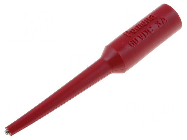 Terminal de măsurare 3A roşu 0,76mm aurit