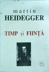 Martin Heidegger - Timp si fiinta foto