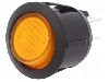 Intrerupator OFF-ON, 2 pozitii, DPST, SCI - R13-244B-02-BY