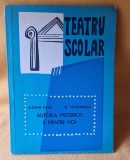 Teatru scolar - AUTORUL MISTERIOS E PRINTRE NOI carte pentru elevi, copii, scolari, pionieri - piesa din perioada socialista, anul 1973 - RARA