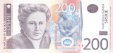 Bancnota Serbia 200 Dinara 2005 - P42 UNC