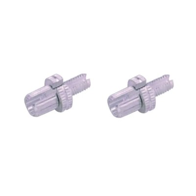 Surub reglaj frana, M7, Aluminiu. Forma Dreapta, bicicleta, ARV-00769 foto
