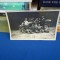 FOTOGRAFIE TIP CARTE POSTALA * GRUP CU MASINA DE EPOCA , SNAGOV , 1927