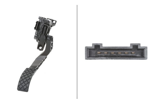 HELLA 6PV 008 376-711 Senzor, pedala acceleratie