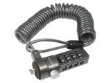Coardă de protecţie neagră cu cifru