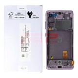 LCD+Touchscreen cu Rama Samsung Galaxy S20 FE / G780 CLOUD LAVENDER Original Service Pack