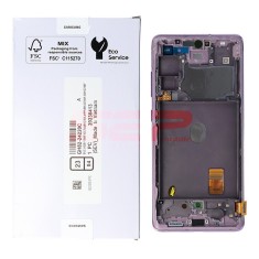 LCD+Touchscreen cu Rama Samsung Galaxy S20 FE / G780 CLOUD LAVENDER Original Service Pack