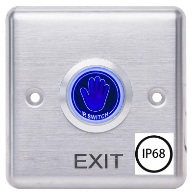 Buton de iesire cu infrarosu waterproof incastrabil ND-EB35 Iesire contact:NO/NC foto