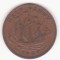 Marea Britanie &frac12; Penny 1959 - Elizabeth II 1st portrait; without &#039;BRITT:OMN&#039;