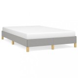 Cumpara ieftin Cadru de pat fara saltea tesatura gri deschis 120x190 cm
