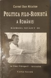 Politica Filo-Sionista a Romaniei in Fata Europei si a Lumii, Cornel Dan Niculae, Ed. Carpathia, 2008 (ed. a III-a)