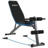 Banca Antrenament Inclinata Rebel Active, 7 Nivele, Piele Sintetica, 120kg, Fitness, Acasa, Reglabil