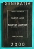 Marius Ianus &ndash; Manifest anarhist (editia I) Poezie, 2000, Vinea, 144 pagini