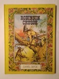 Daniel Defoe - Robinson Crusoe (ilustrații Iacob Dezideriu &amp; Cătălina Iacob; lb. franceză; 1985)