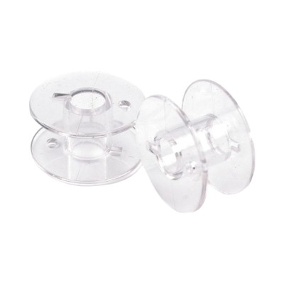 Set 2 bobine din plastic pentru masina cusut Lucznik foto