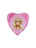 Balon Folie Inima Barbie Princess 45x45 cm