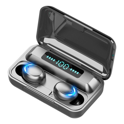 Casti bluetooth TWS, Sport, In Ear, Bluetooth 5.0, Negru​​​​​​​ foto