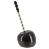 Perie Toaletă Ceramica Efect Piatră &ndash; Negru Compoziție Polirăsină + Pvc