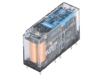 Releu Electromagnetic 3PST 24VDC 6A foto