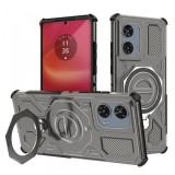 Husa pentru Motorola Edge 50 Fusion, Techsuit, Carbon Shield Pro, Neagra Deschisa