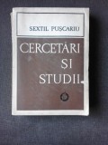 CERCETARI SI STUDII - SEXTIL PUSCARIU