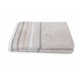Set 2 prosoape de baie Premium, 100% bumbac organic, dimensiunea 50x100 cm, densitate 550 g/m&sup2;, Gri