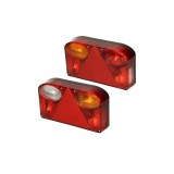 Cumpara ieftin Set lampi spate 7 functii cu ceata si numar stanga dreapta 12V 24V 23cm